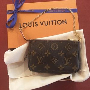 Sold 🅿️New Louis Vuitton Monogram Mini Pochette